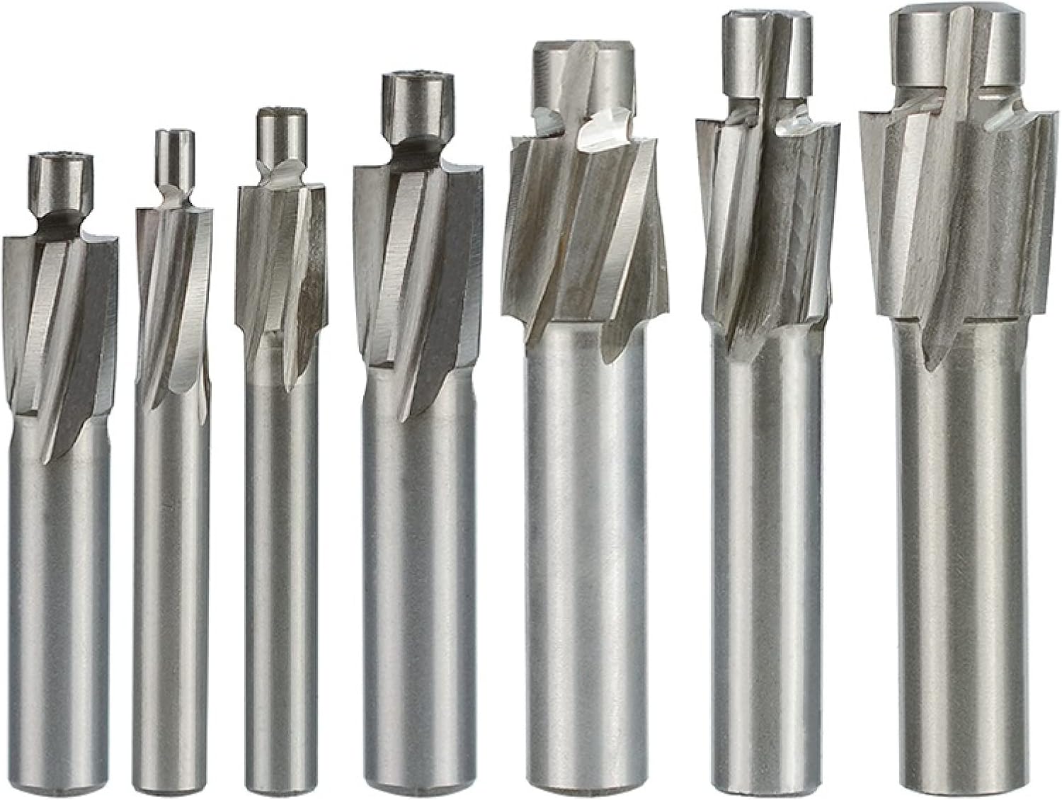 Drill Bit 4 Flute HSS Counterbore End Mill Pilot Slotting