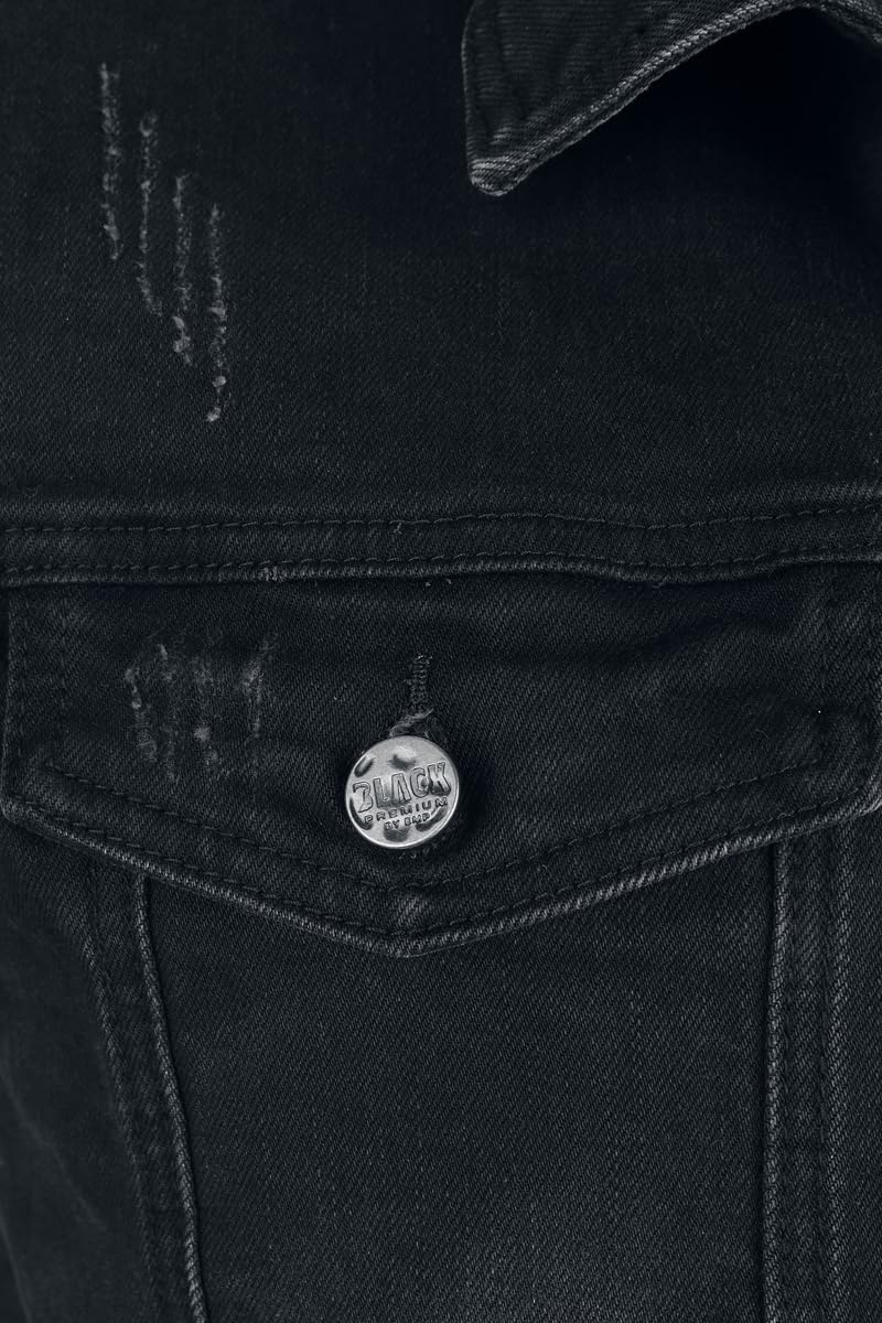 Chaleco vaquero gris Black Premium by EMP Hombre