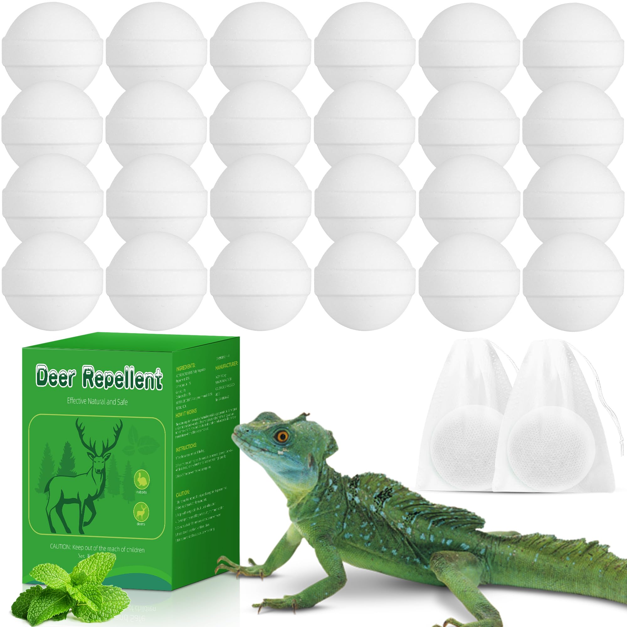 Photo 1 of 24Pcs Natural Lizard Repellent Outdoor