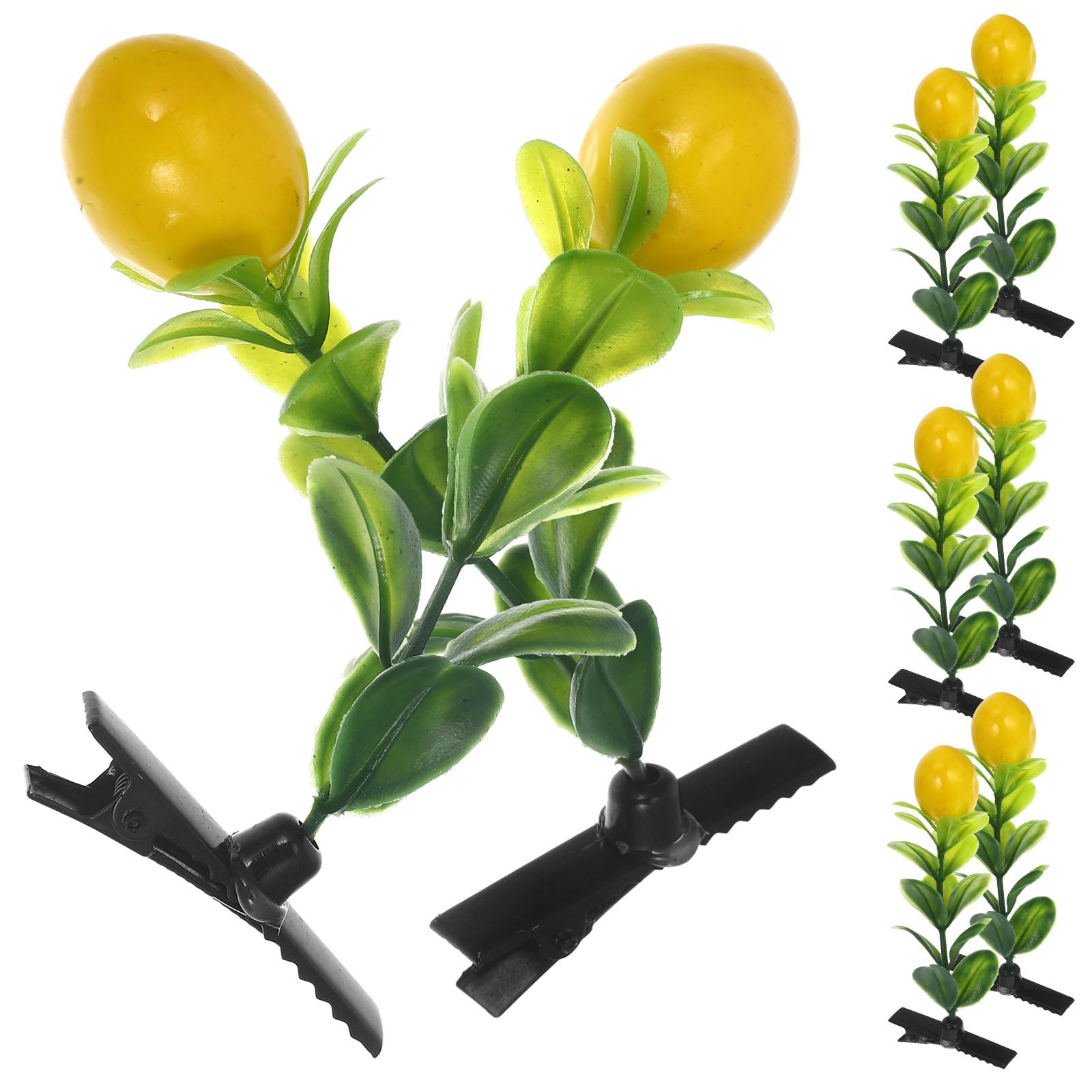 Pinzas de pelo de limón divertidas para regalar en cumpleaños y detalles de comunión 30 piezas 8