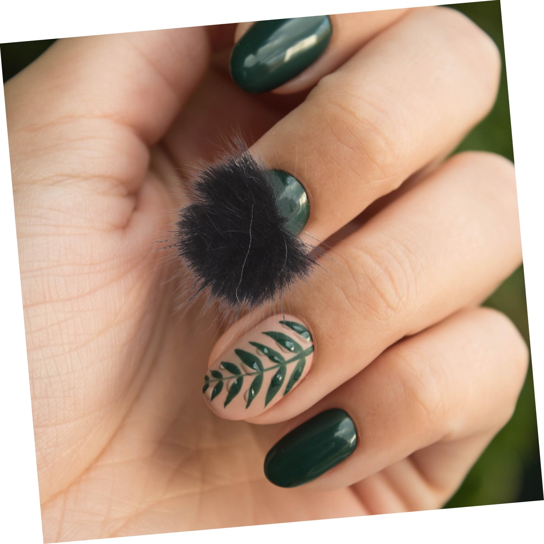 Ipetboom 24piezas Balones De Sintética Para Decoración De Uñas Accesorios Para Diseño De Manicura Kit De De Uñas