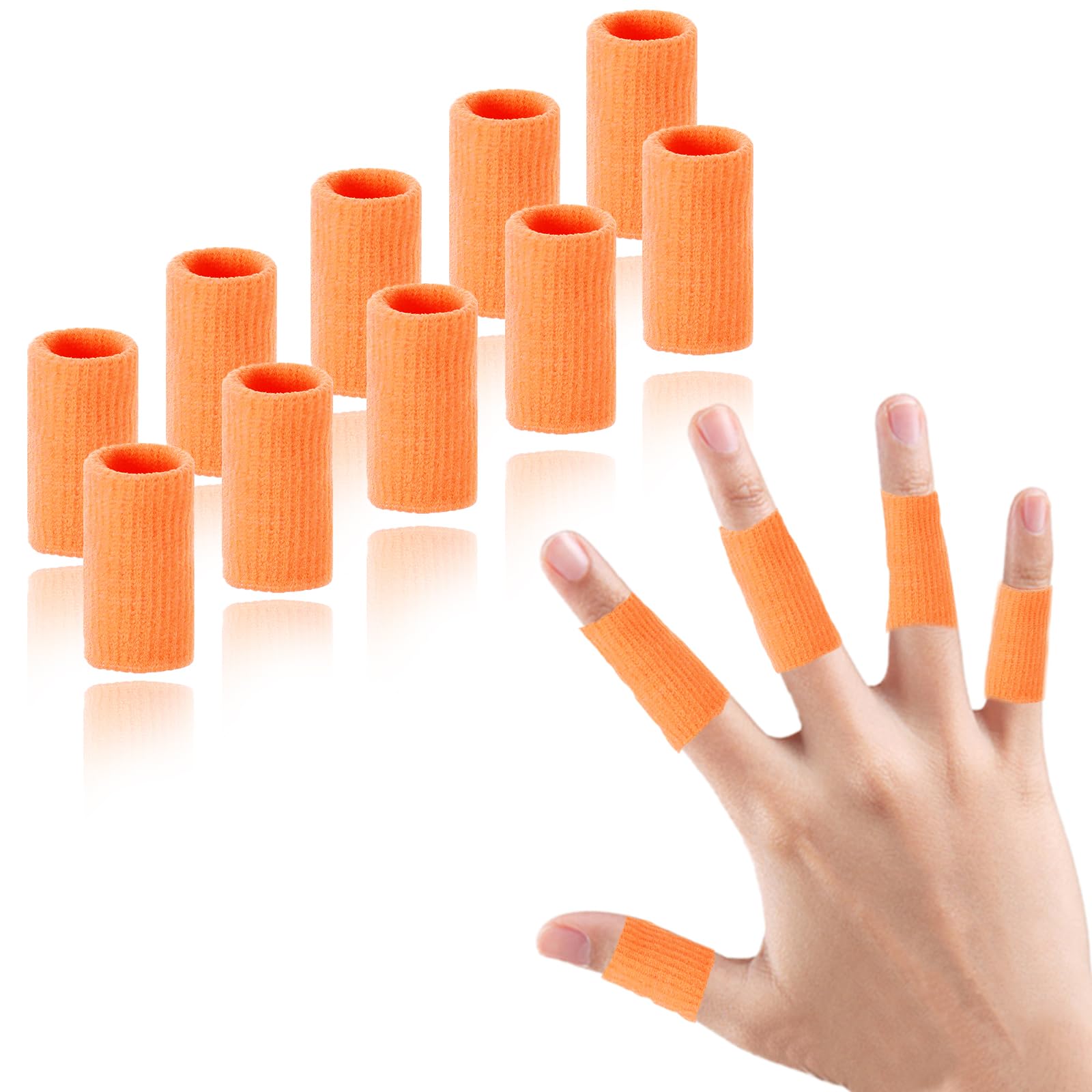 Finger Compression Sleeves - 10 Pack -11 Finger Compression Sleeves - 10 Pack -11