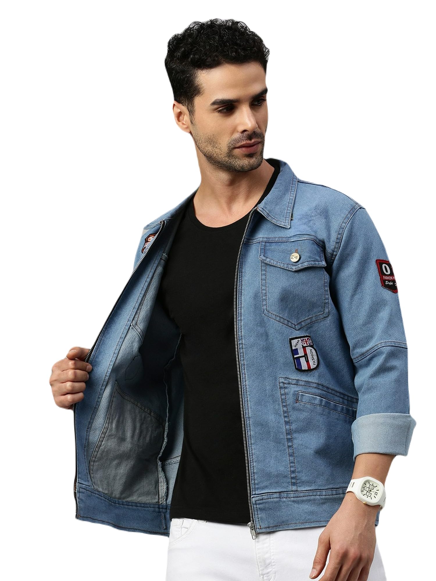 VOXATI Men's Denim Jacket