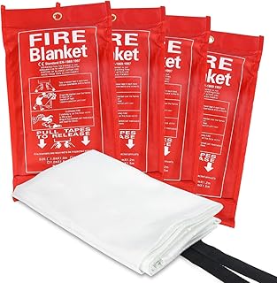 Fire Blankets Emergency for Home - 4 Pack 40\\\