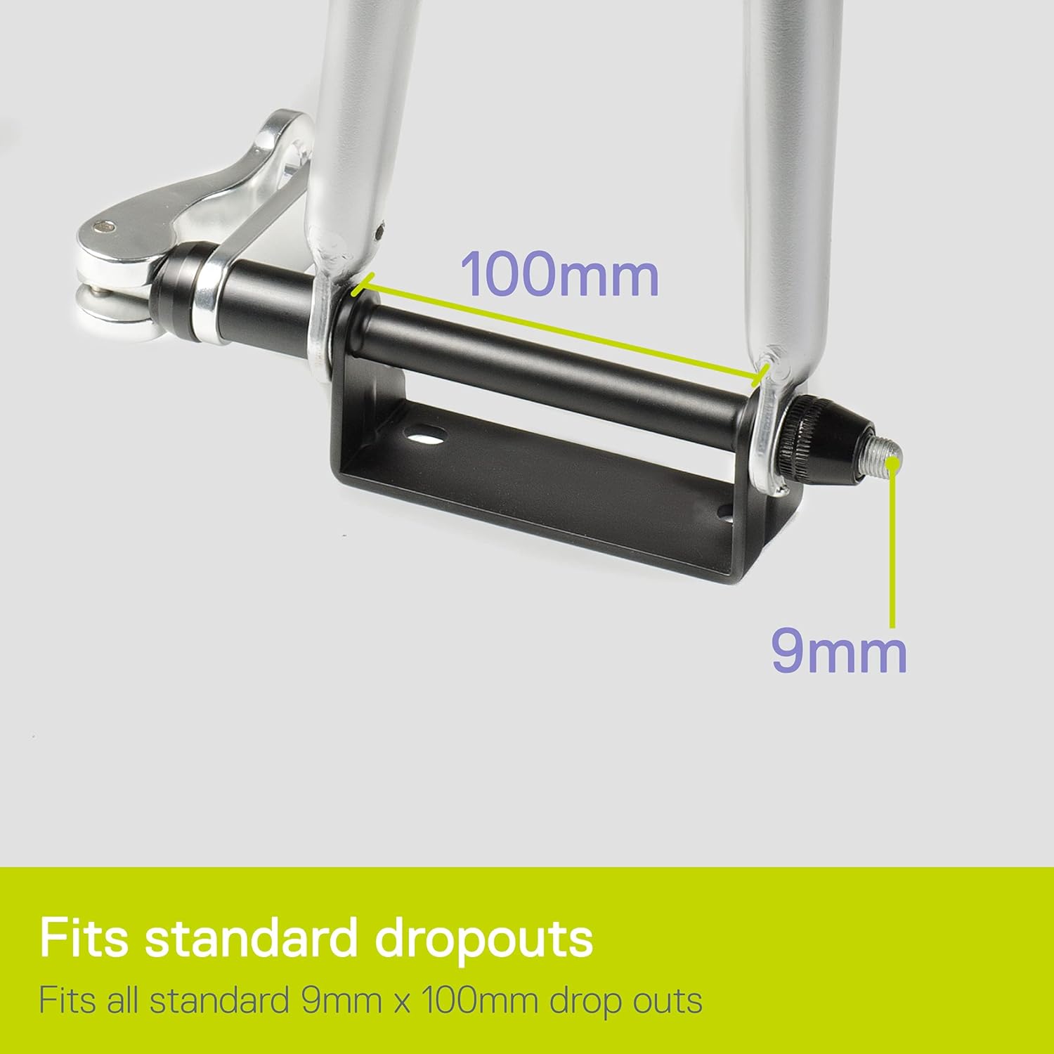 Delta Cycle & Home Cycle Truck Bed Bike Mount, Bike Hitch Original, Bike Fork Mount for 9 x 100mm Road, Mountain, and Hybrid Bicycles, Quick Release Skewer Bike Mount : Everything Else