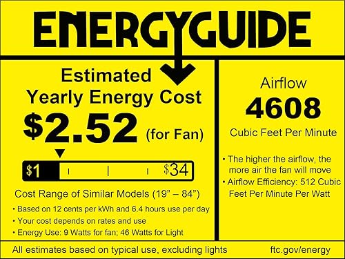 Miniatura 8 de Ventilador de techo de perfil bajo de 24 pulgadas con luz, ventilador de techo sin aspas con control remotoaplicación, ventilador de techo