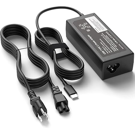 SCOVEE Caricatore USB C 65W, Adattatore Laptop Compatibile Per Dell - Foto 6