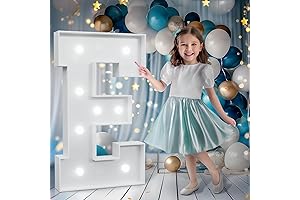 Marquee Letters 3 Feet Tall, Your Message in Lights for Any Occasion