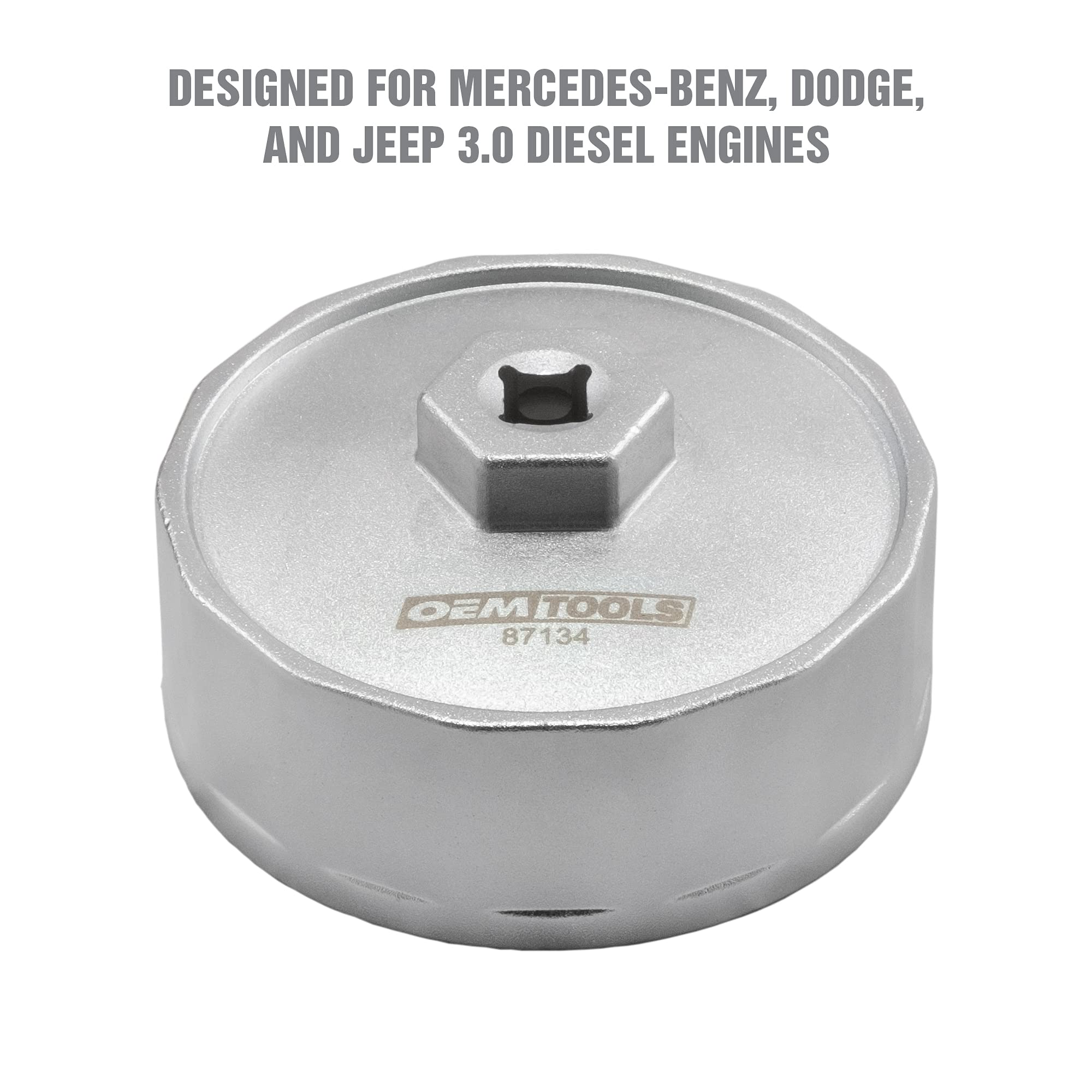 Amazon.com: OEMTOOLS 87134 84MM Chrysler Filter Wrench, 14 Flutes