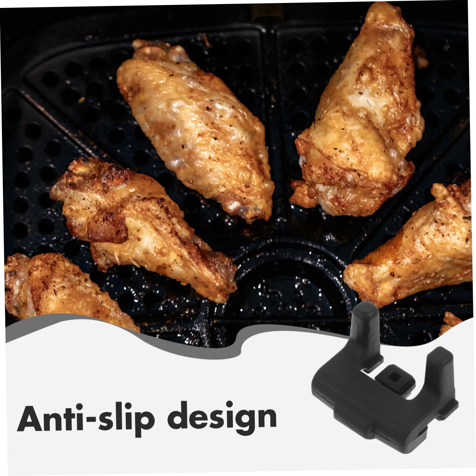 KICHOUSE Protect Your Air Fryer 10 Pack Silicone Bumpers Easy to Clean Replace for Air Fryers
