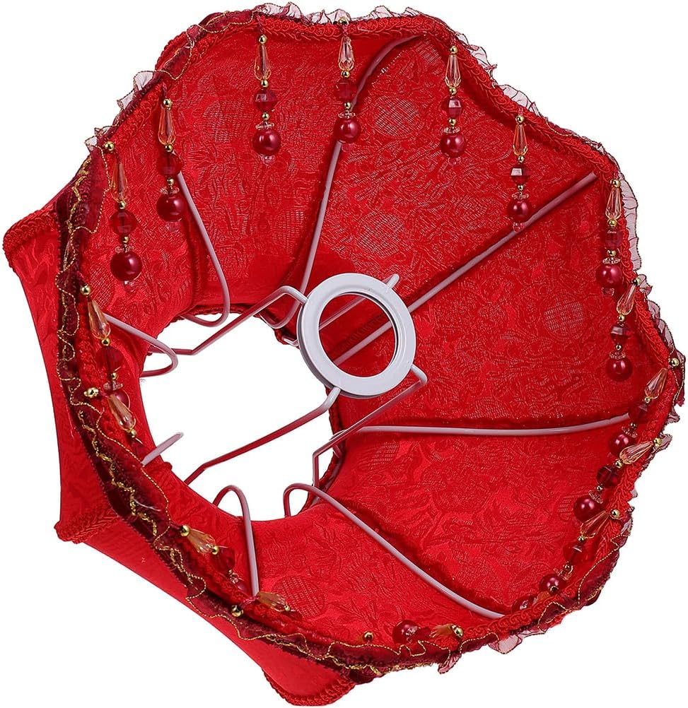 Retro Appearance European Style Lampshade Decorative Cloth Lampshade for Vintage Decor