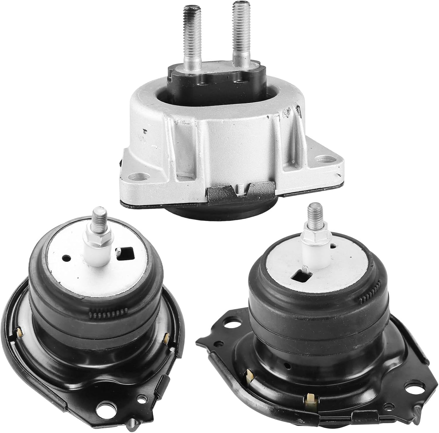 3Pcs Engine Motor Mount & Transmission Mount, for Jeep Grand Cherokee 3.6/5.7/6.4L 2011-2021, for Dodge Durango 2013-2021 3.6/5.7L, Replace# A5611 A5611 A5488