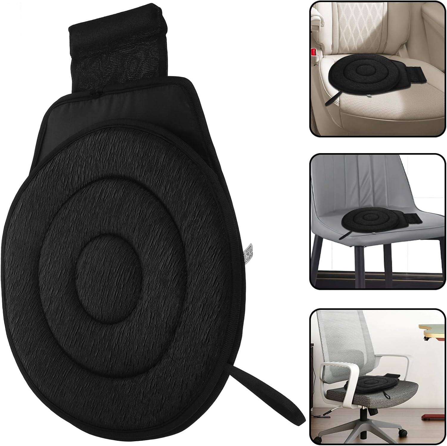 Car Swivel Seat Pad Rotating Seat Cushion for Cars Mobility Lightweight and Portable Design Comfortable and Supportive for Travel and Outdoor Use