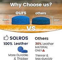 Vista 3 de Billiard Pool Cue Tips - Pool Cue Stick Tips Replacement Repair Kit Billiard Cue Tips with Storage Box for Pool Table Cues Stick Tips Head and