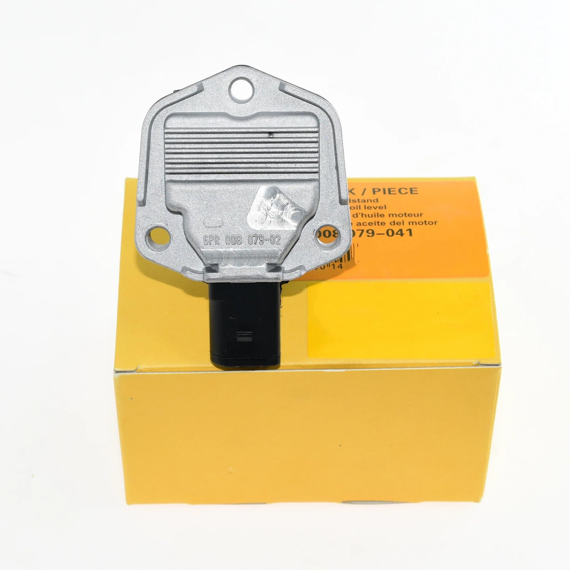 Nivel de aceite motor Sensor de nivel aceite coche + enchufe adecuado para A3 A4 TT A8 apto para Beetle 6PR008079-02 1J0907660B 6PR008079 Indicador nivel aceite motor