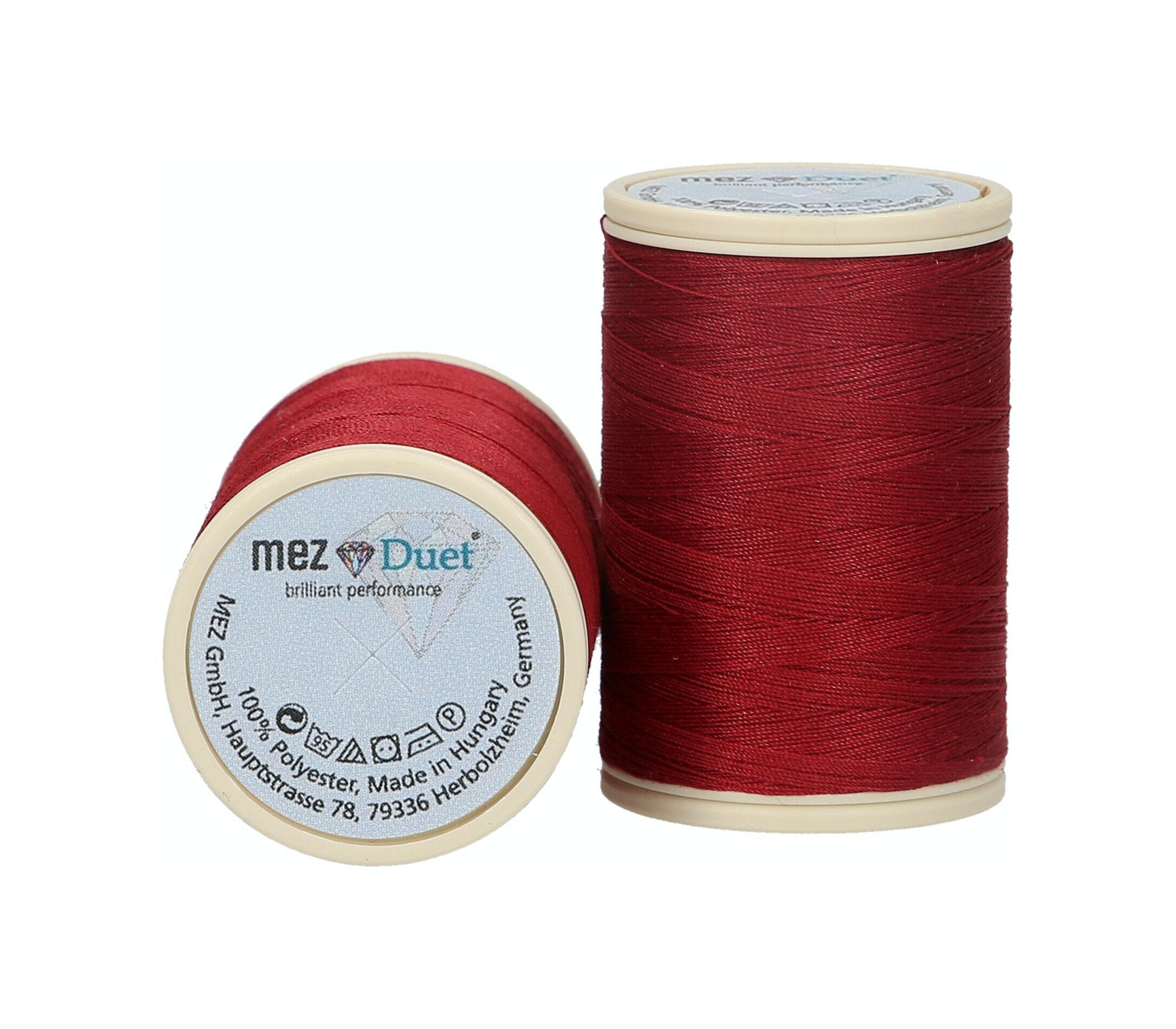 Mez Duet Gauge: 100, Presentation: 500M 9183 Sewing Thread, Stärke 100, 500m