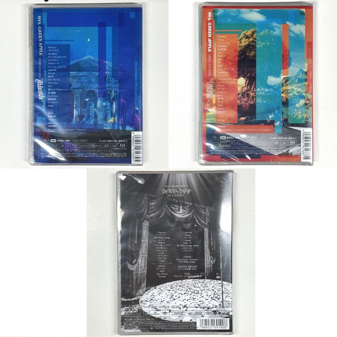 Atlantis Utopia HAKOBUNE Blu-ray 3点 ミセス Blu-ray