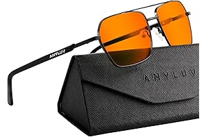 ANYLUV Blue Light Blocking Glasses for Men, Stay Sharp and Focused
