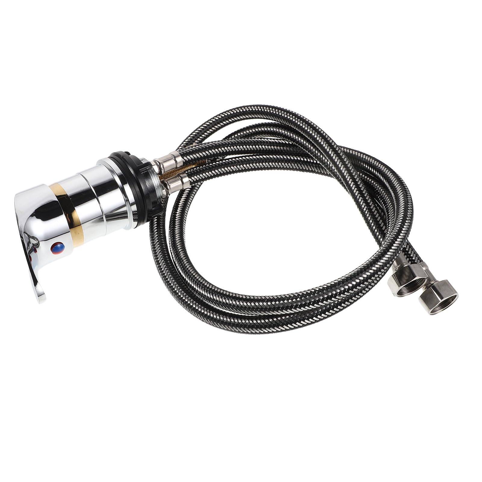 Grifo con Válvula Mezcladora de Agua Fría y Caliente con Cuello Alto para Centro de Belleza