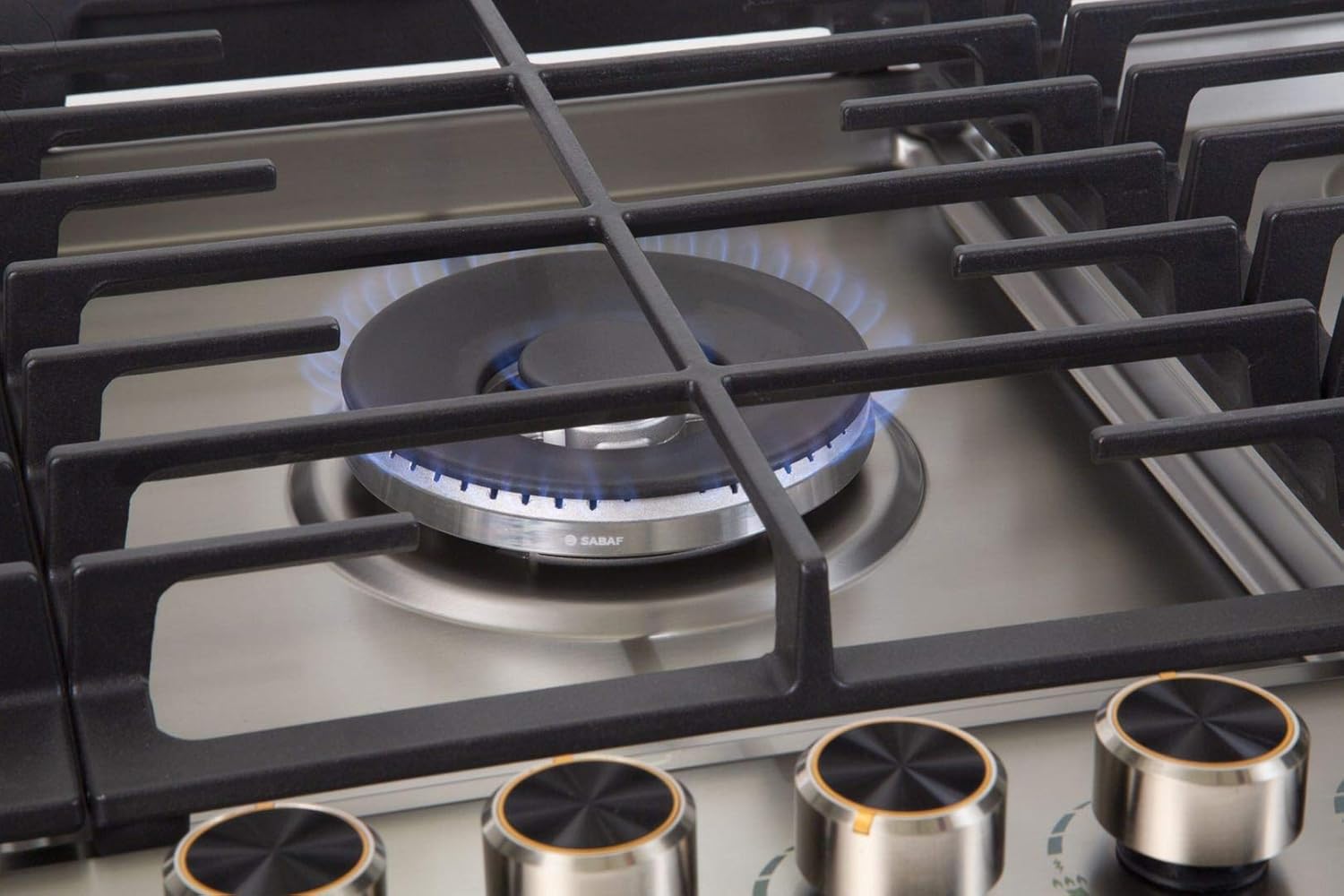 One-Day Sale: Up to 80% Off LYCAN Stainless Steel 5 Italy Sabaf Burners 36 Inch Gas Range Cooktops Heavy Duty RV Stovetop with Metal Knobs LP conversion kit included