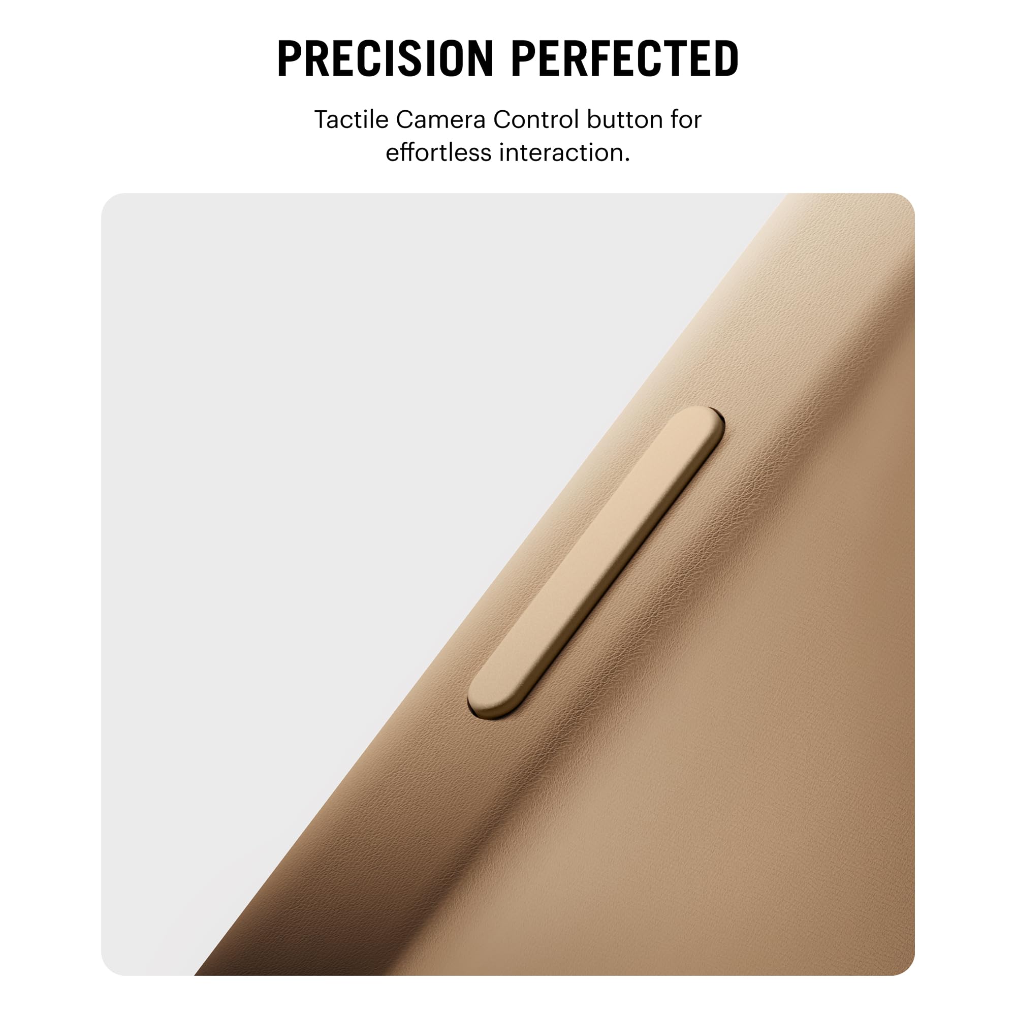 iPhone 17 Pro Max Leatherette Case - Dune Beige -8