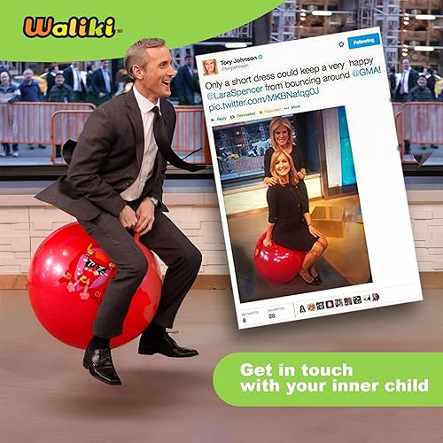 Miniatura 8 de Pelota saltarina para niños de 7 a 9años pelota hippity hop hopping ball pelota saltarina con asas sit  bounce canguro saltarín pelota de rebote