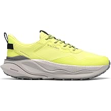 Clarks Mens Pace Trail Go Waterproof Lime Combination Trainers,Walking