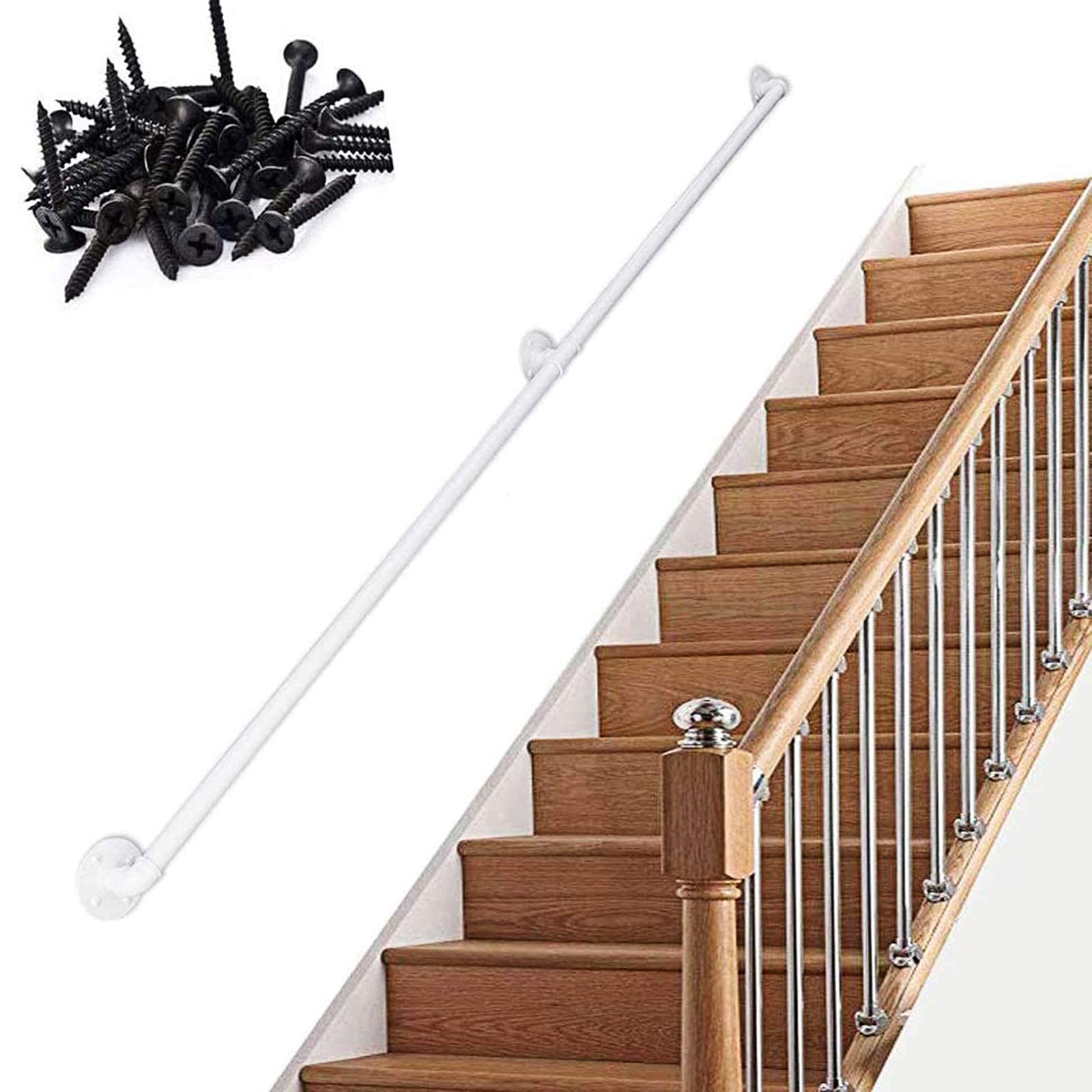 Rampe d'escalier en fer forgé MObyat pour marches intérieures