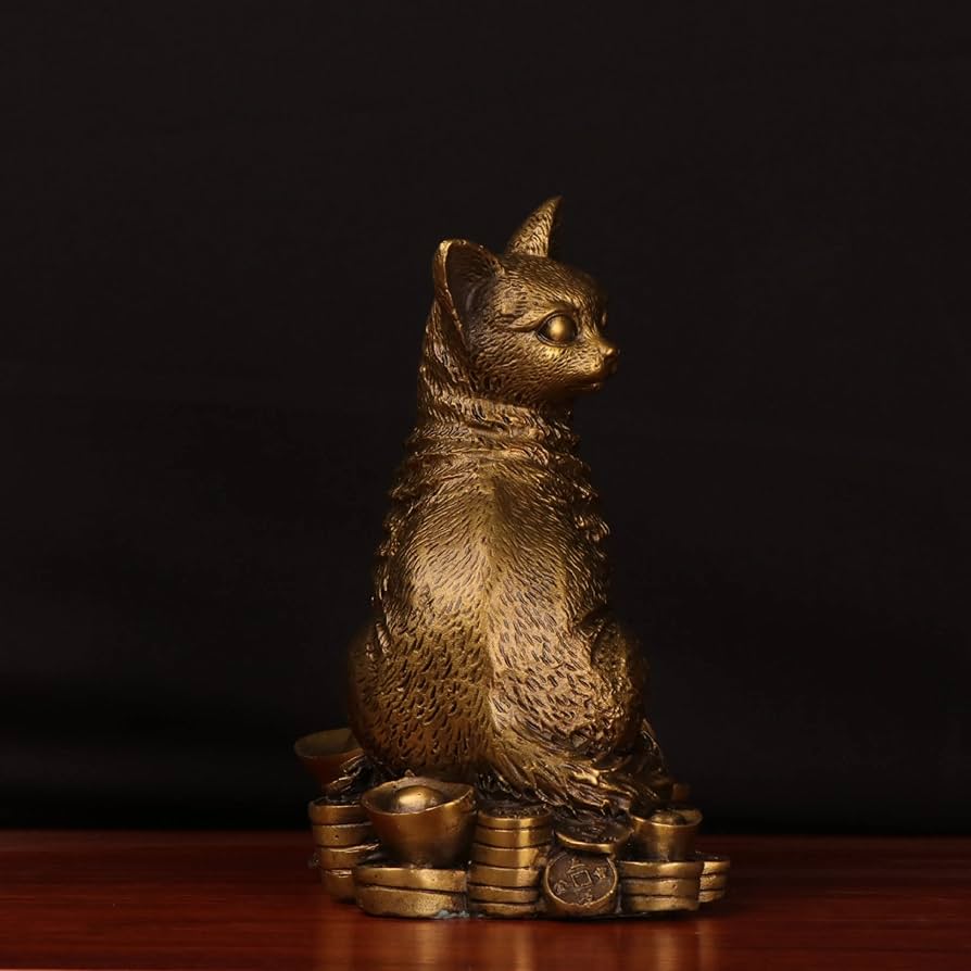 希少品！とても素敵！ 猫の鍋 鋳鉄製 装飾品 希少品！とても素敵！ 猫の鍋 鋳鉄製 装飾品