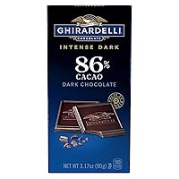 Vista 29 de GHIRARDELLI Barra de chocolate negro intenso, 72% cacao, regalos de chocolate para el día de San Valentín, barra de 3.5 onzas