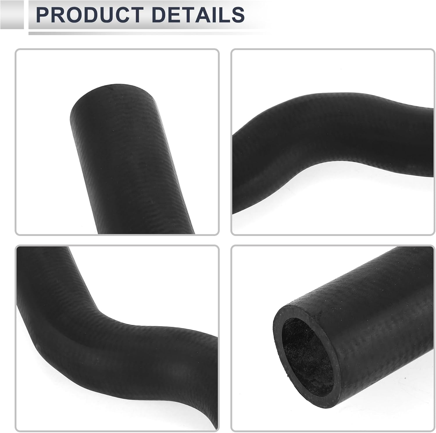Upper Radiator Coolant Hose for Honda Civic 2006-2011 Good Sealing Water Hose Pipe No.19501RNAA01 Rubber 1 Pc