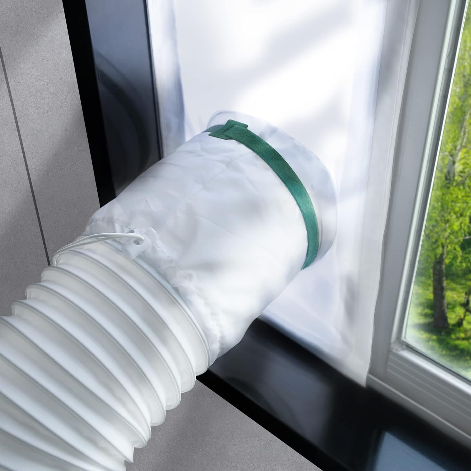Photo 1 of **ONLY COVER**LOVIGA Portable Air Conditioner Window Kit, Window Vent Kit Seal Kit for Portable Air Conditioner Dryer, 10x40~64 Inch Length Adjustable 2022 Upgraded 100% Sealing Waterproof Easy to Install