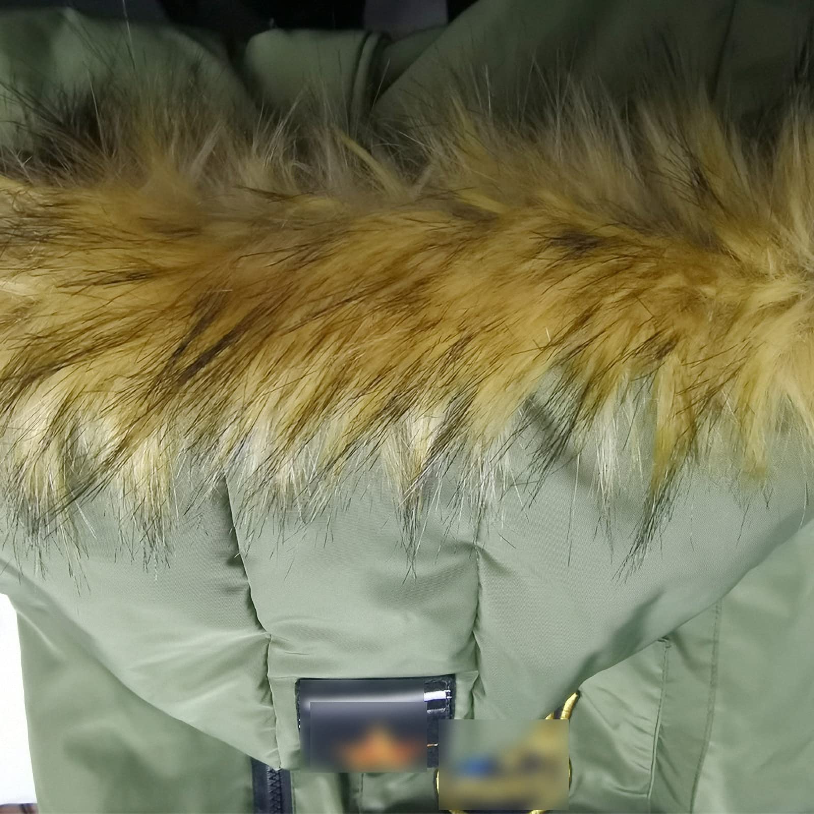 Chaqueta para Mascotas de otoño e Invierno con Capucha, Abrigo para Perros de Nieve a Prueba de Viento para Perros medianos y Grandes, Ropa Abrigada de algodón