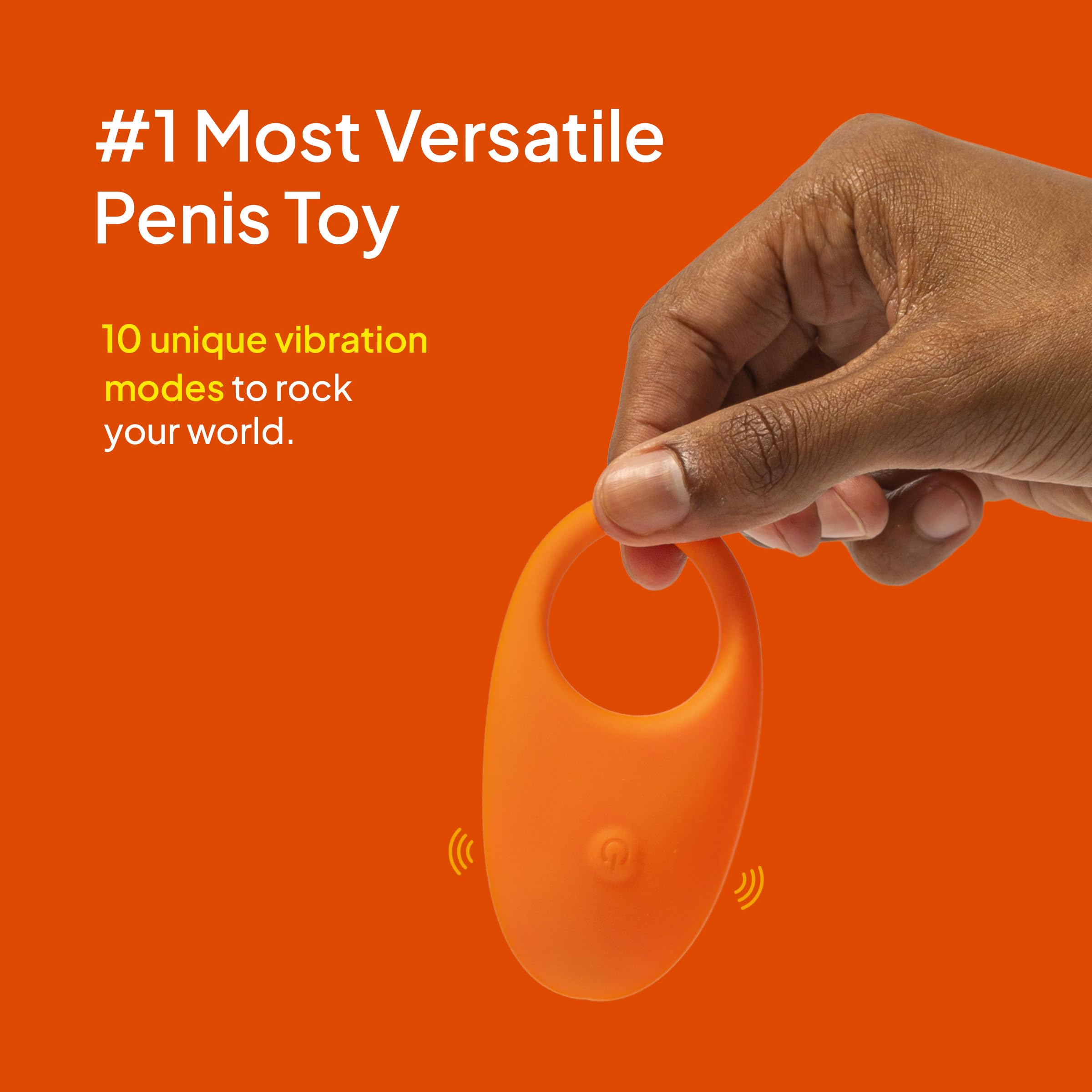 Amazon.com: Hello Cake Vibrating Penis Ring - 10 Vibration Modes,  Rechargeable and Long-Lasting C-Ring for Men