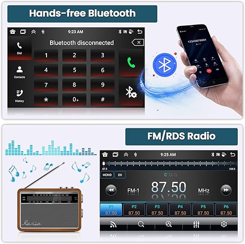 Miniatura 20 de [Actualización HiFi] Radio estéreo de coche para Lexus RX300 RX330 RX350 RX400H 2004-2009 con Carplay inalámbrico Android Auto, 2+64G 9 pulgadas HD
