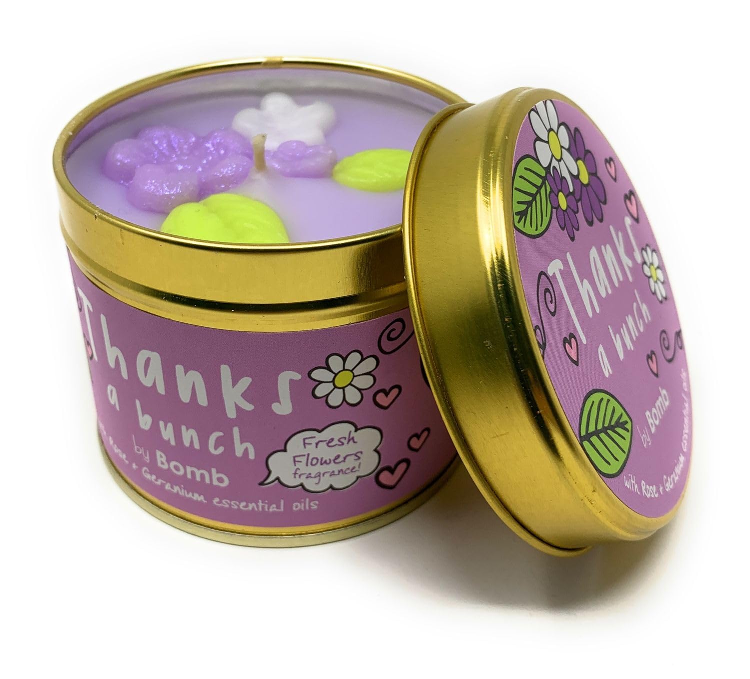 Bomb Cosmetics Candle - Thanks a Bunch