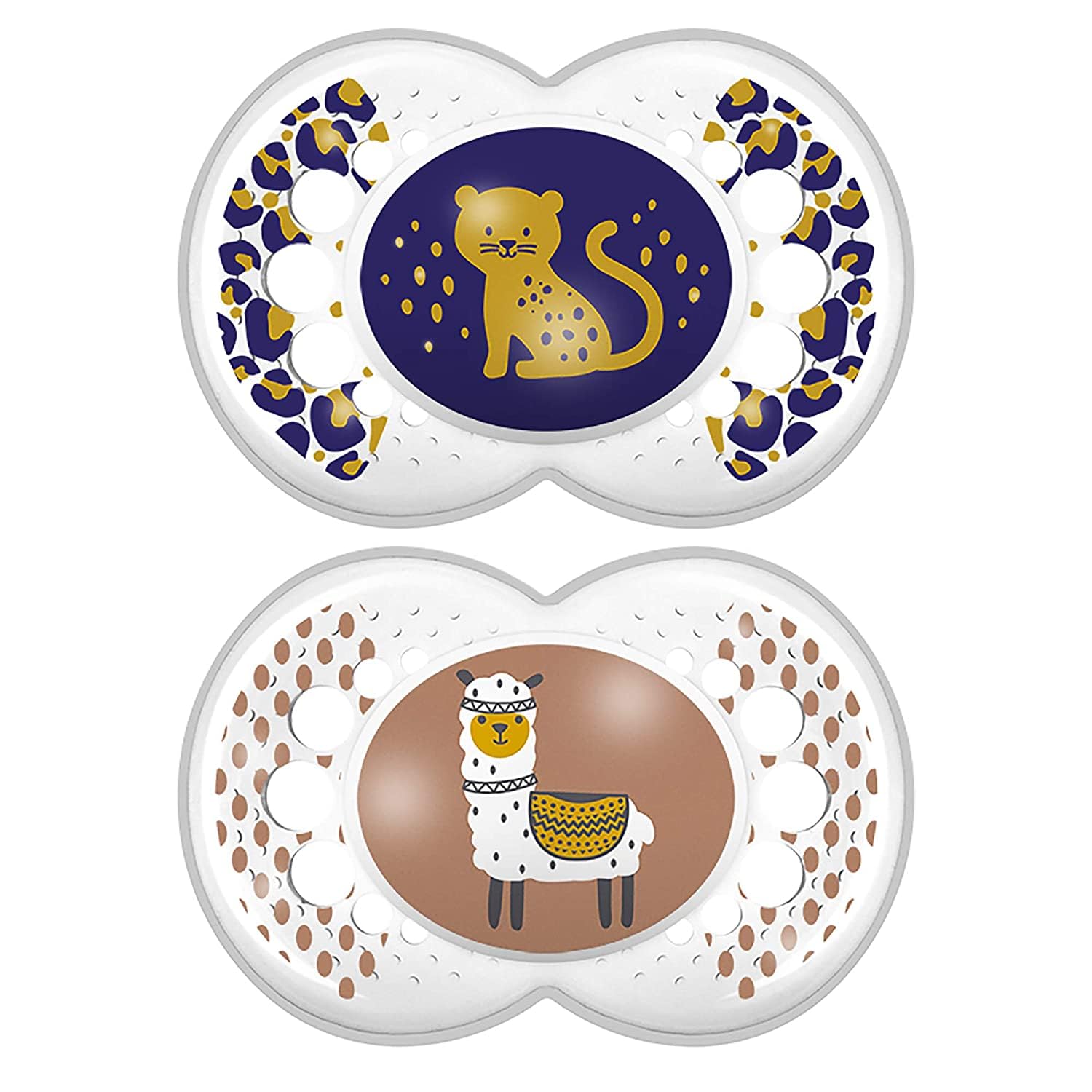 MAM Original, Nipple Shape Helps Promote Healthy Oral Development, 2 Pack, 16+ Months, Lamb