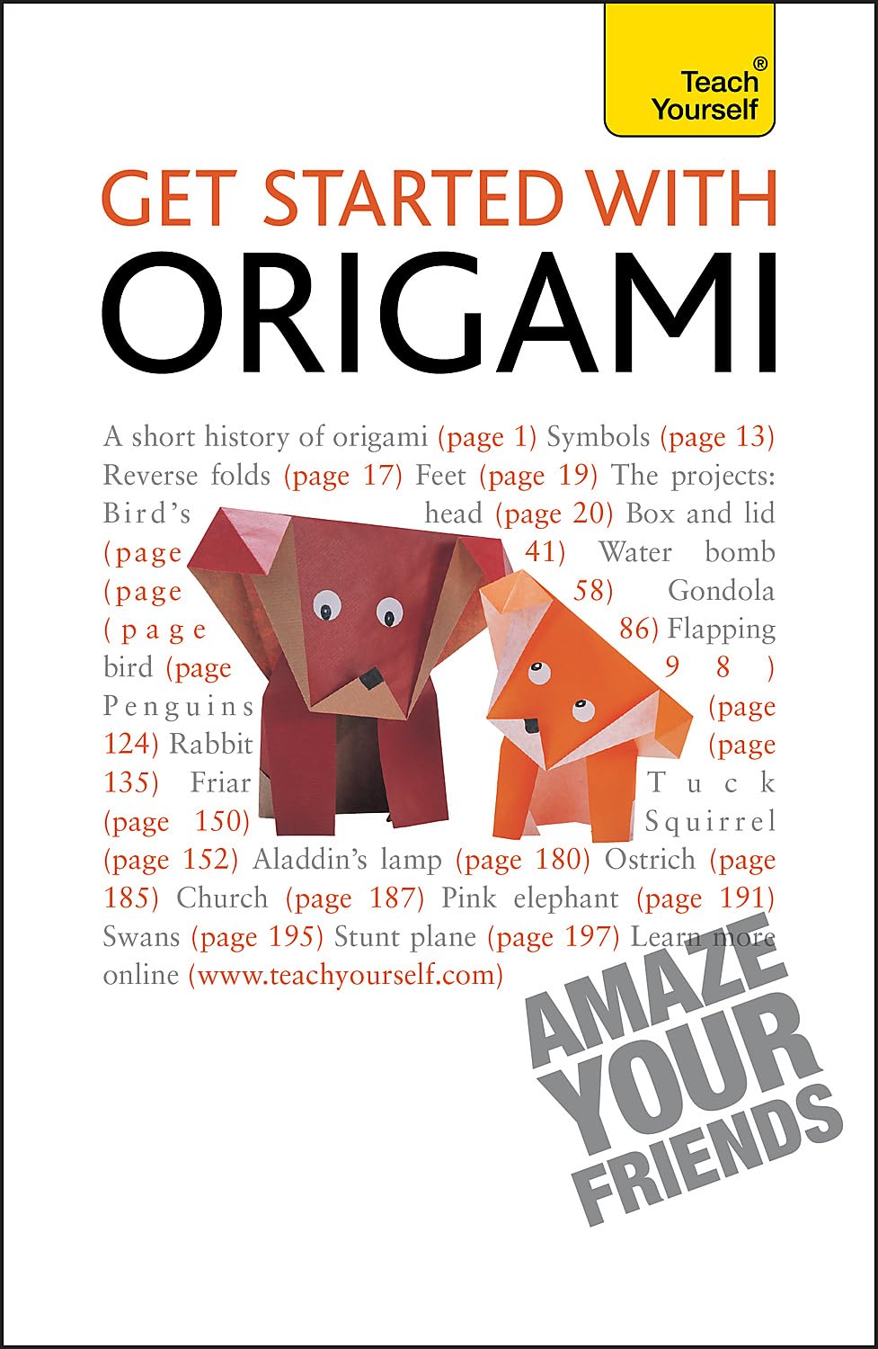 Get Started with Origami: Teach Yourself (Teach Yourself General)