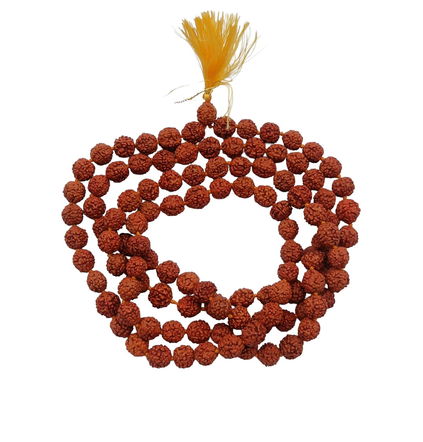 ANANTA Rudraksha Mala 108 Beads Original | 5 Mukhi Rudraksha | Lab Certified | Panchmukhi Rudraksha | with Certificate | 7-8 mm Beads | Rudraksha Mala Original-image-9