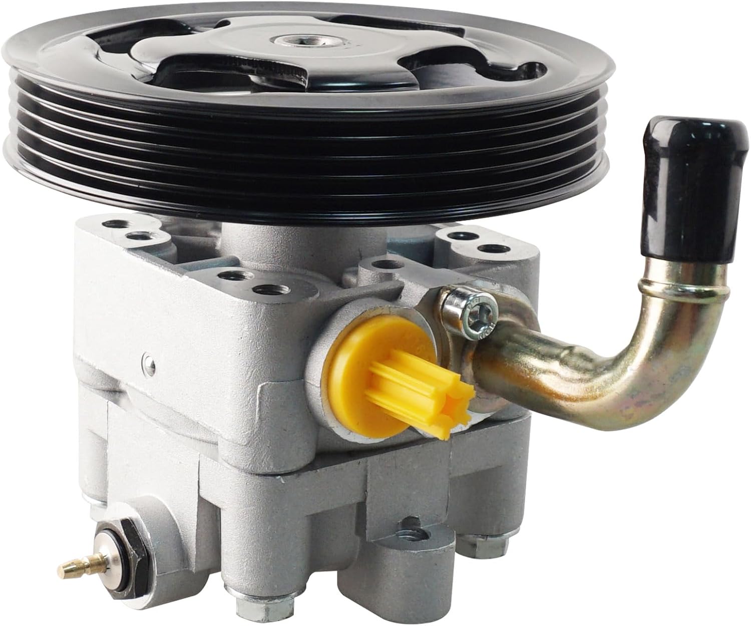 Power Steering Pump 10300182 with Reservoir Compatible with Buick Century Chevrolet Lumina APV Venture Pontiac Trans Sport Montana Aztek 3.1L 3.4L V6 Replaces 20-57532 96-57532 6399N 6056R