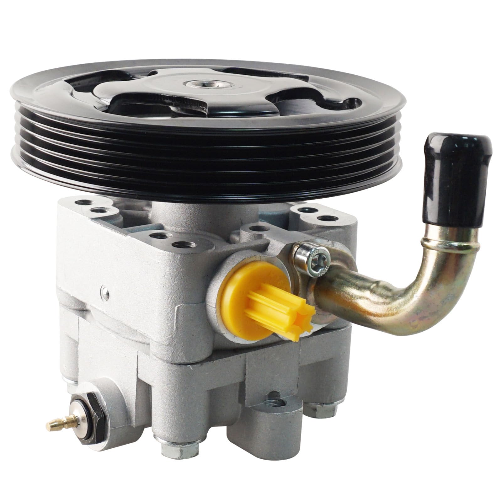 Photo 1 of MACAX Power Steering Pump B26K32650B with Pulley Compatible with Mazda Protege 1999-2000 1.8L Protege 2001-2003 Protege5 2.0L L4 Replaces 21-5142 990-0171