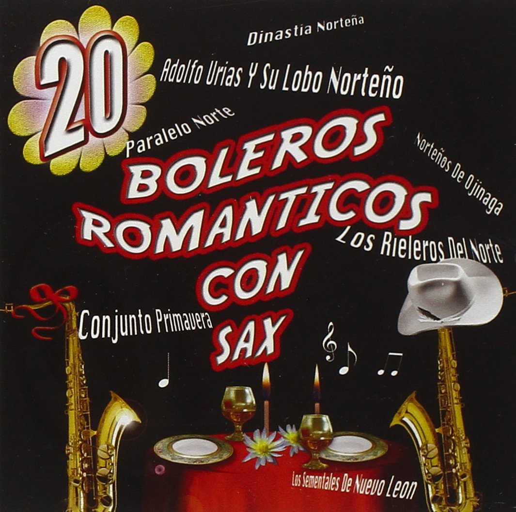 Boleros Romanticos Con Sax [Audio CD]
