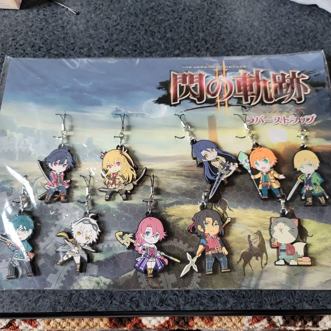 Amazon.co.jp: 閃の軌跡II 予約特典 ラバーストラップ 10個セット 