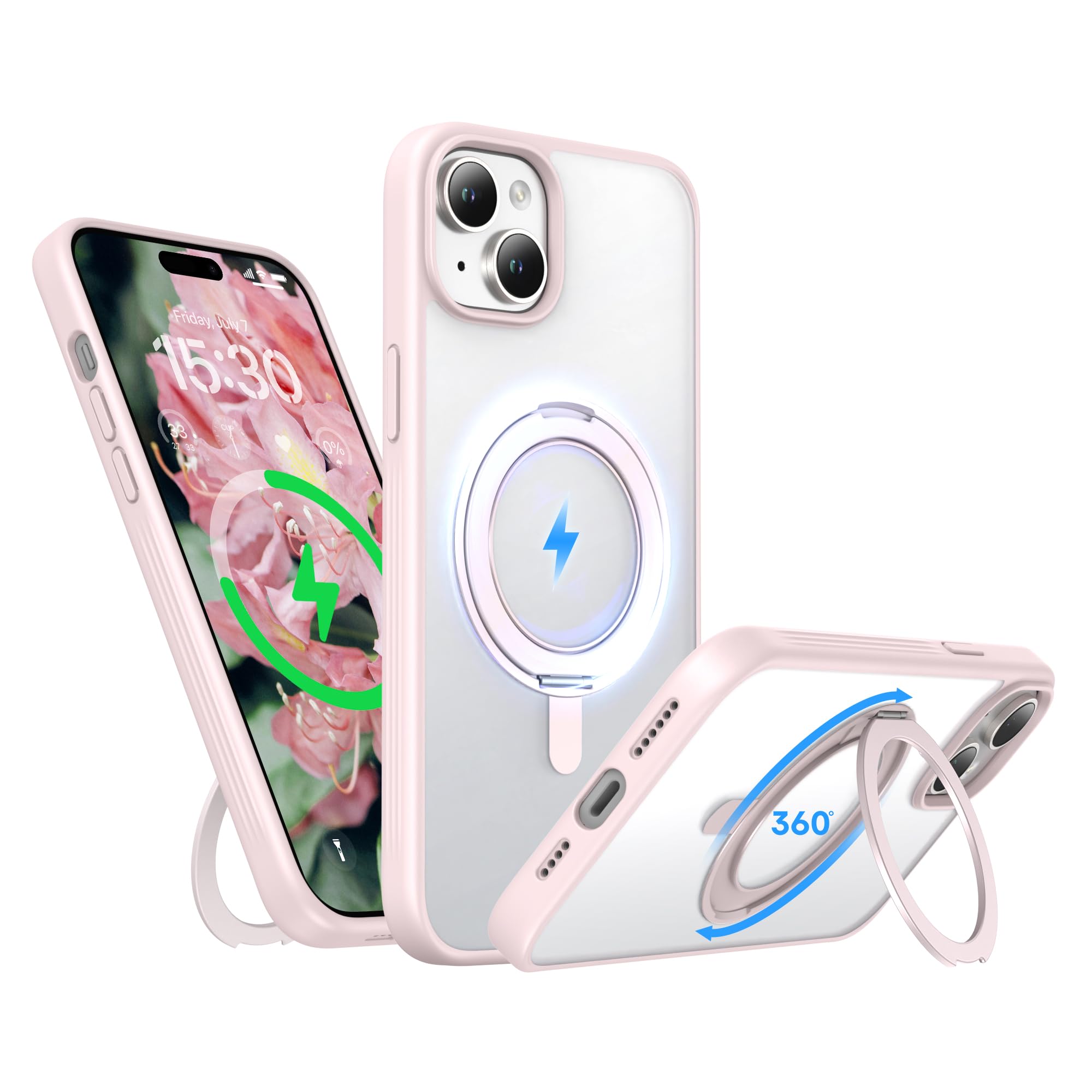 Niunisi Stand for iPhone 15 Plus Case