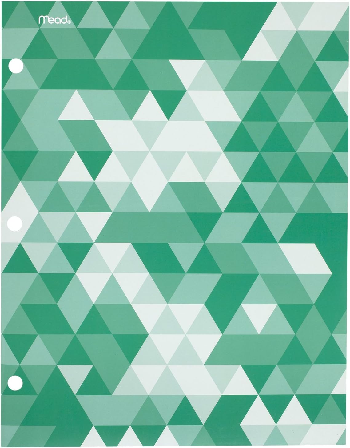 Mead Pocket Folders, 2-Pocket, 12" x 9-3/8", Fashion, Assorted Designs, 6 Pack (73845)