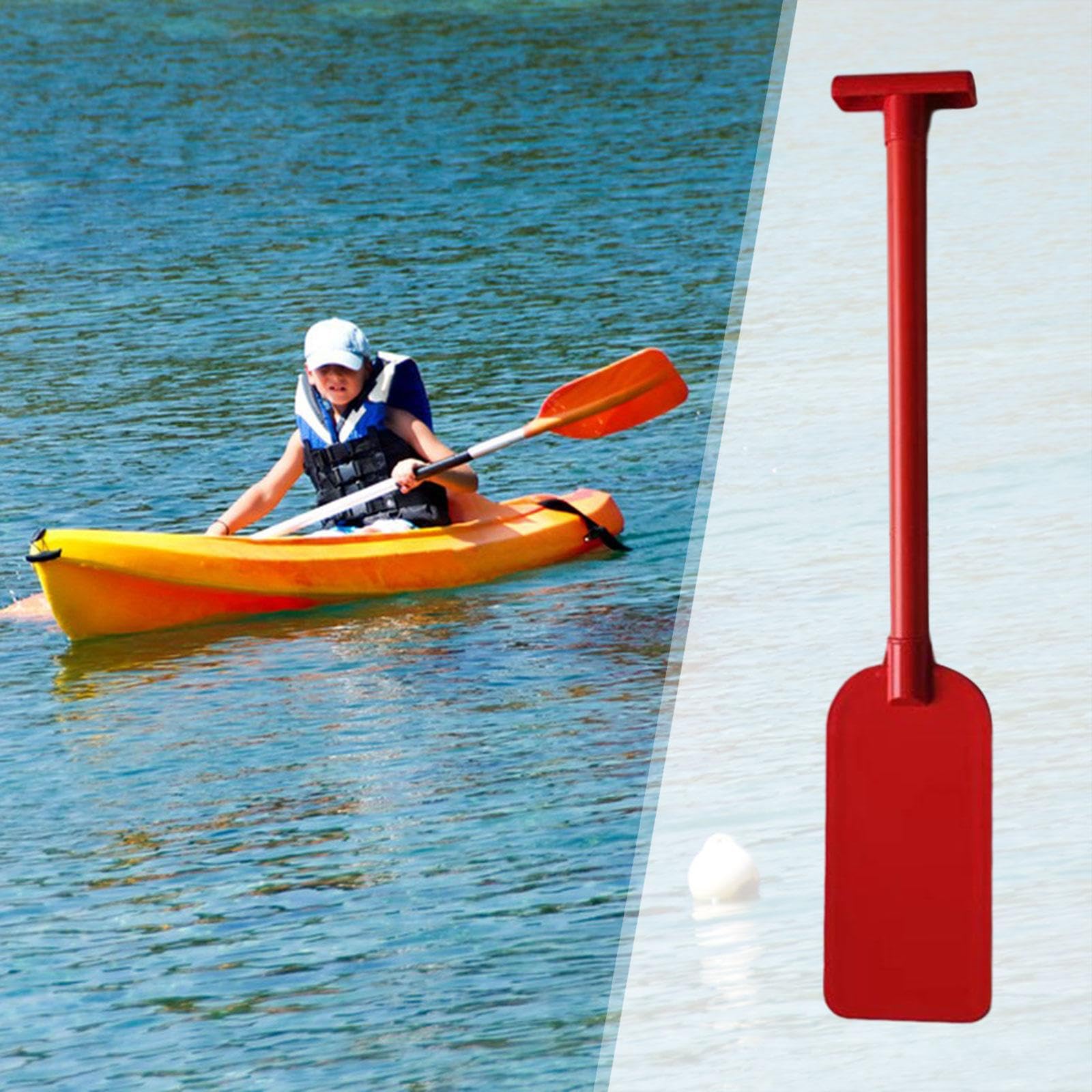 jojomis Kids Kayak Paddle Lightweight Portable Canoe Oar for Children Race Performance Paddleboarding Rafting- Red