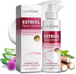 Bioidentical Estriol Crema facial para mujere...