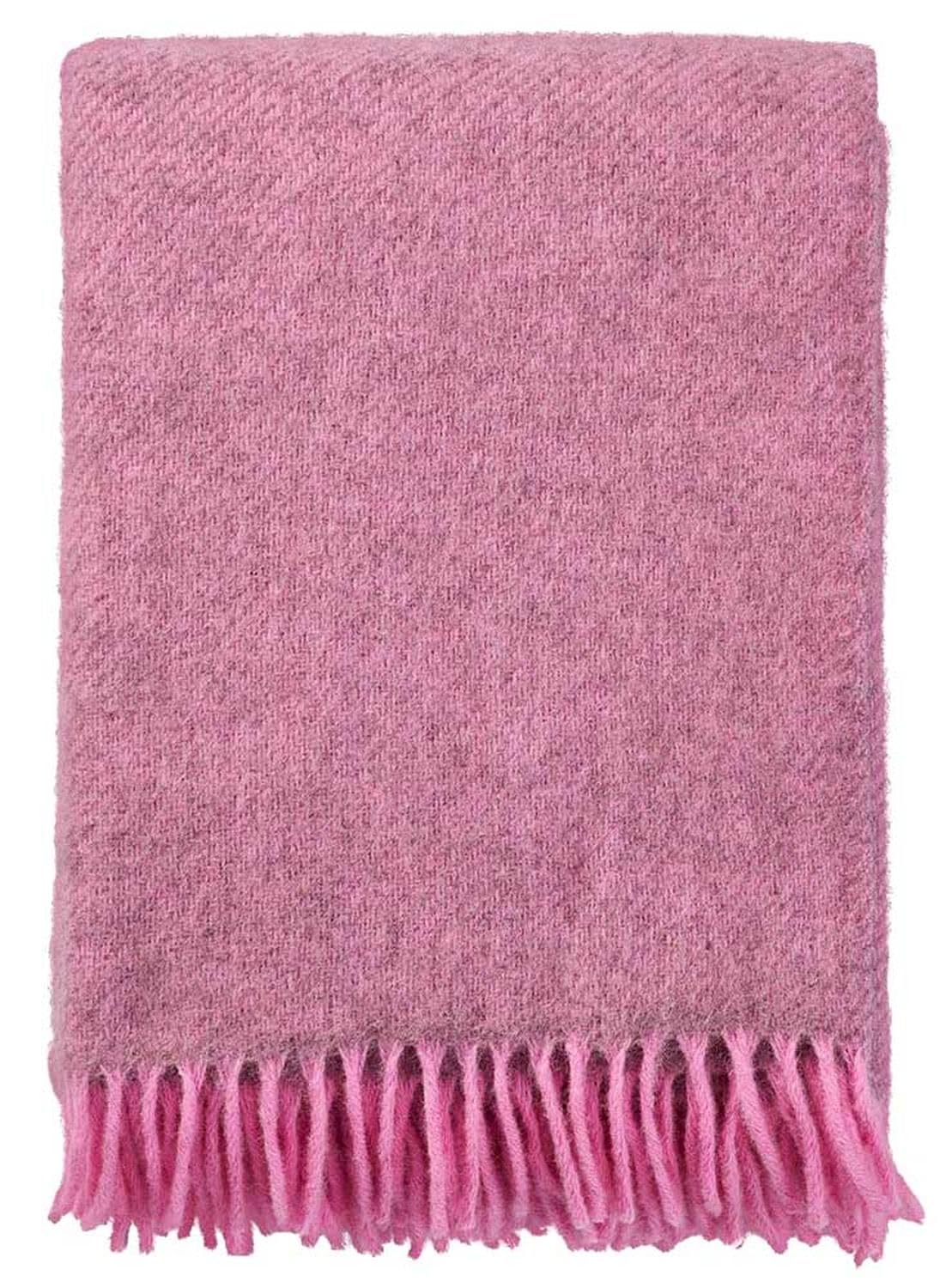 Klippan Yllefabrik Wolldecke Gotland 130x200 cm uni