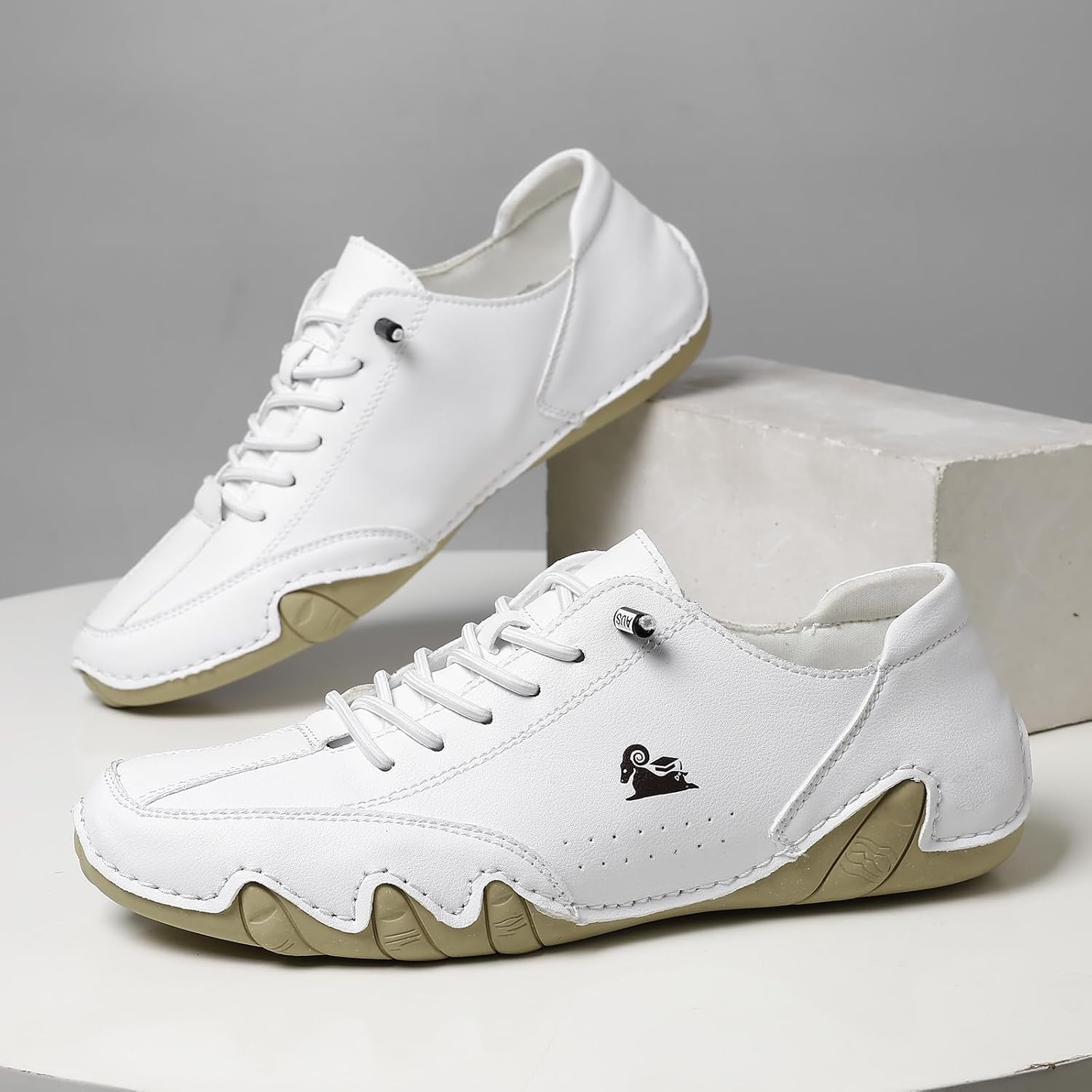 Driving Shoes for Men Casual Slip Ons Mens Fashion Shoes Comfort Handmade Chukka Dress Casual Shoes - Image 3