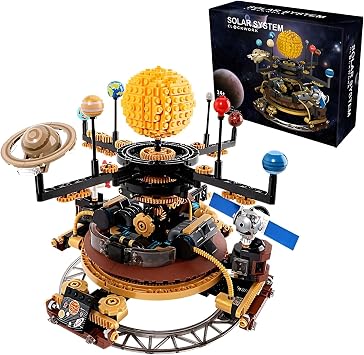 Solar System Blocks Set - Planetarium Blocks with 9 Planets